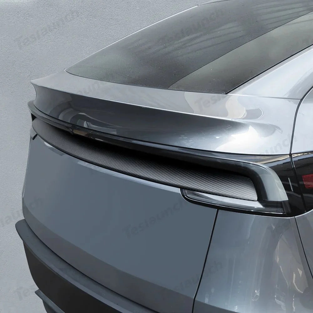 [Real Carbon Fiber] Rear Tailgate Trim Strip for Tesla Model Y Juniper 2025+