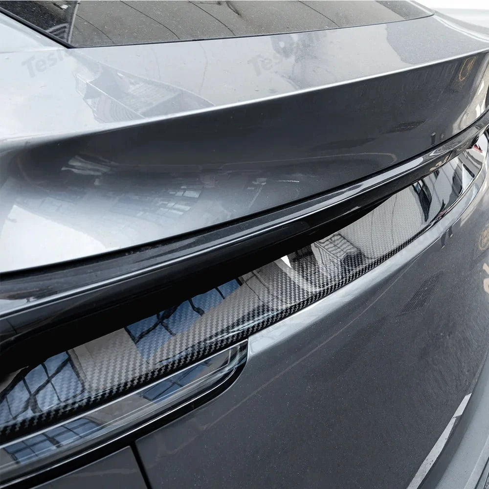 [Real Carbon Fiber] Rear Tailgate Trim Strip for Tesla Model Y Juniper 2025+