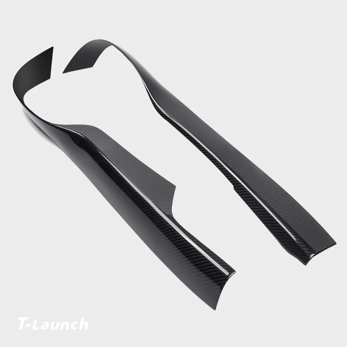 [Real Carbon Fiber] Rear Trunk Inner Panel Covers (2 PCS) for Tesla Model X 2022+