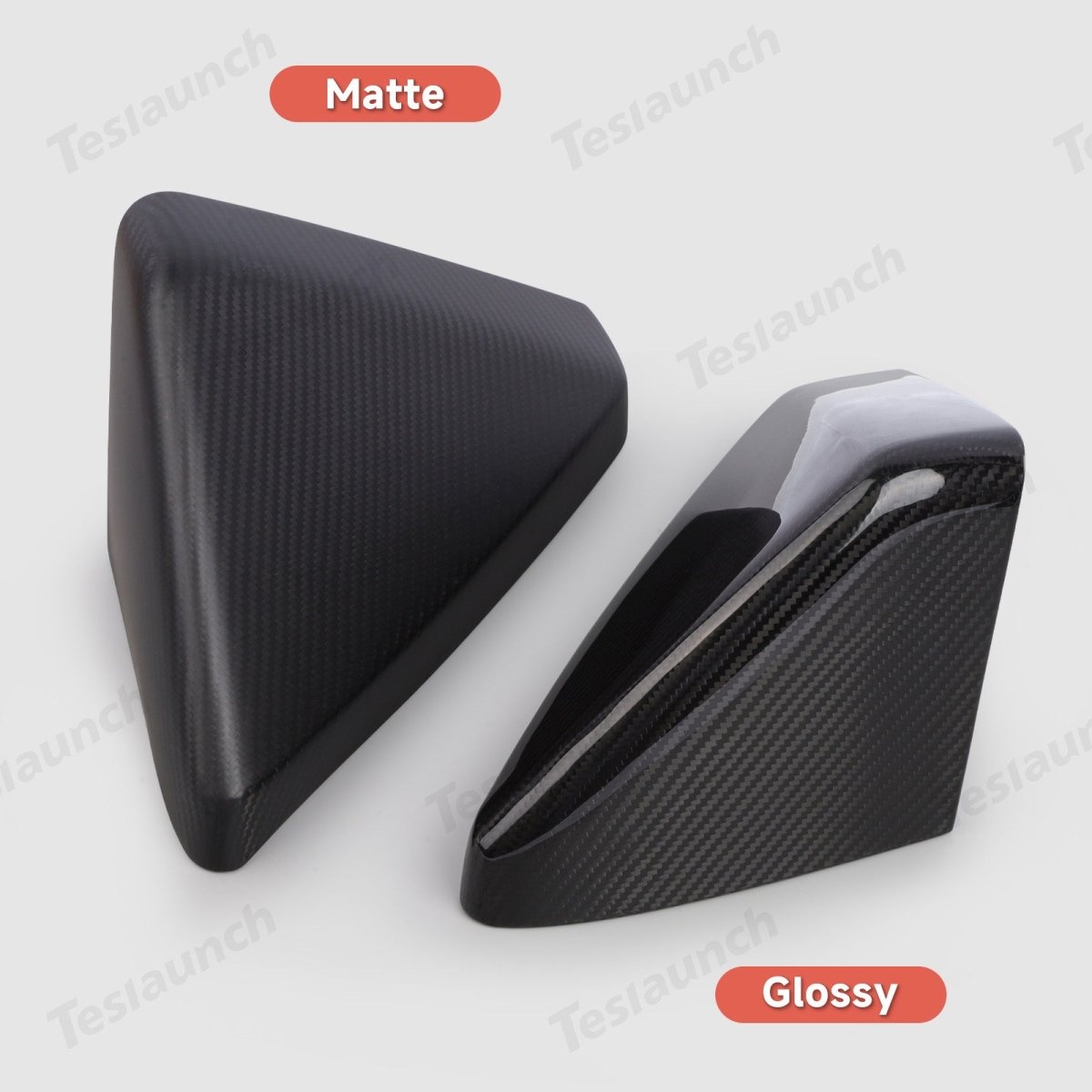 [Real Carbon Fiber] Rear View Mirror Covers (1 Pair) for Cybertruck