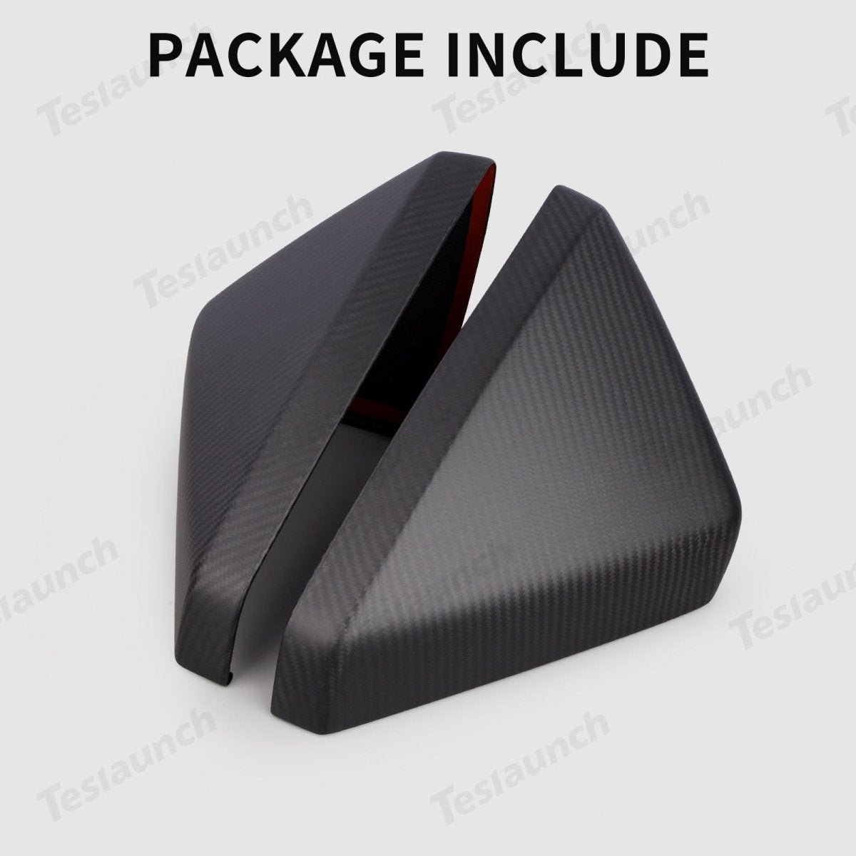 [Real Carbon Fiber] Rear View Mirror Covers (1 Pair) for Cybertruck
