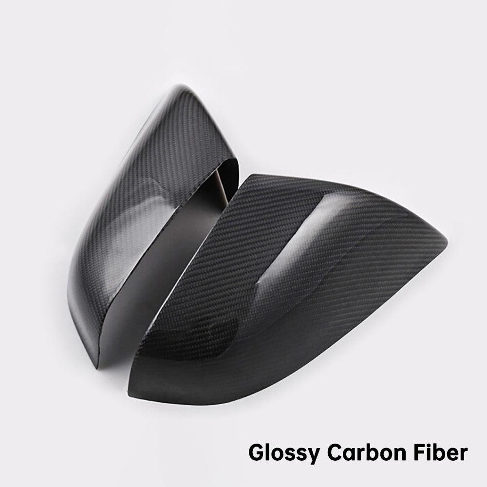 [Real Carbon Fiber] Rear View Mirror Covers For Tesla Model S (1 Pair) (2016-2024)