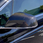 [Real Carbon Fiber] Rear View Mirror Covers For Tesla Model X (1 Pair) (2015-2020)