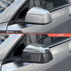 [Real Carbon Fiber] Rear View Mirror Covers for Tesla Model Y Juniper 2025+ (1 Pair)
