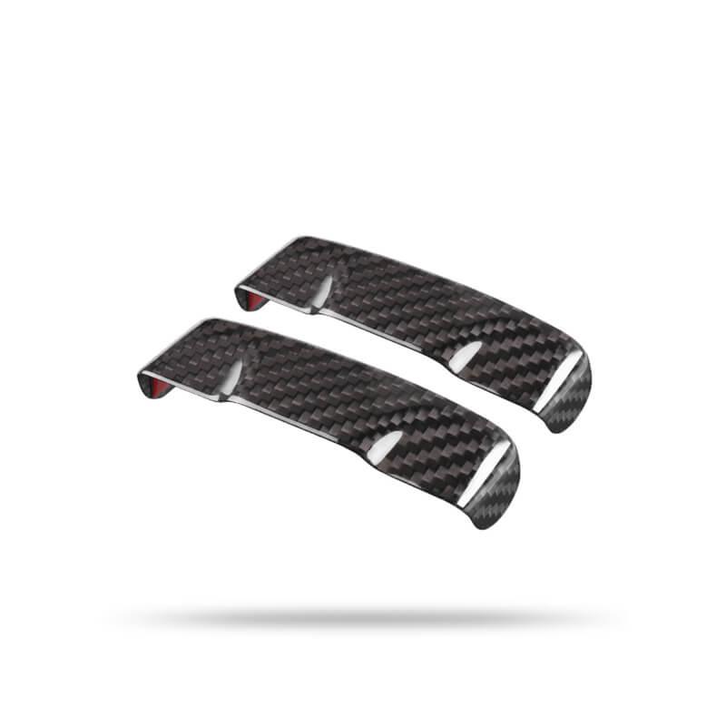 [Real Carbon Fiber] Seat Belt Fascia Cover For Model 3/Y Accessories (2017+)