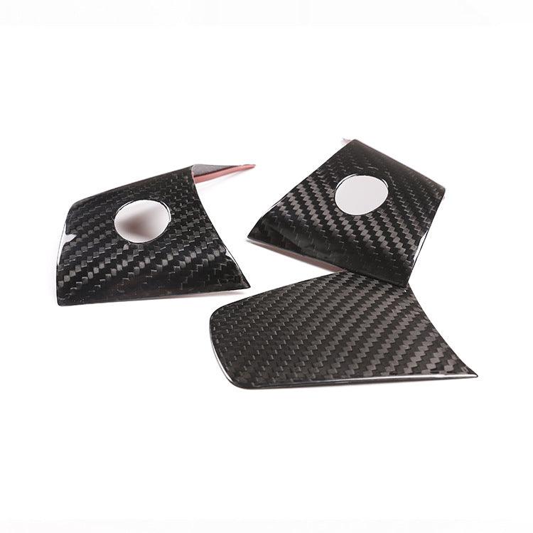 [Real Carbon Fiber] Steering Wheel Cover For Model 3/Y Accessories (2017-2023)