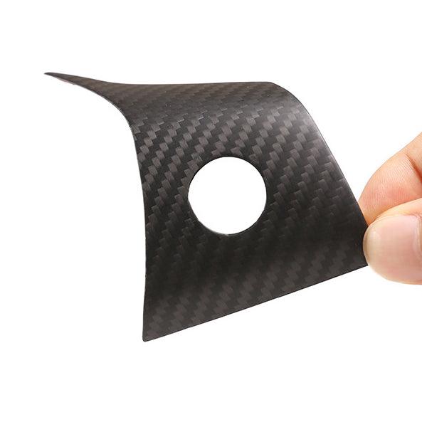 [Real Carbon Fiber] Steering Wheel Cover For Model 3/Y Accessories (2017-2023)