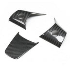 [Real Carbon Fiber] Steering Wheel Cover For Model 3/Y Accessories (2017-2023)