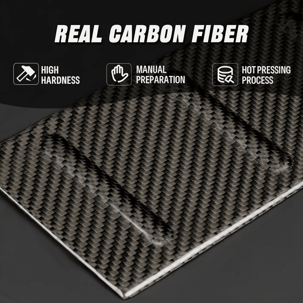 [Real Carbon Fiber] Trunk Sill Trim Covers (3 PCS) for Tesla Model X 2015-2023