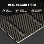 [Real Carbon Fiber] Trunk Sill Trim Covers (3 PCS) for Tesla Model X 2015-2023