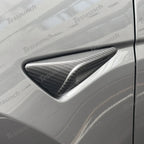 [Real Carbon Fiber] Turn Signal Camera Overlay Covers For Tesla Model Y Juniper 2025+ (2 Pcs)