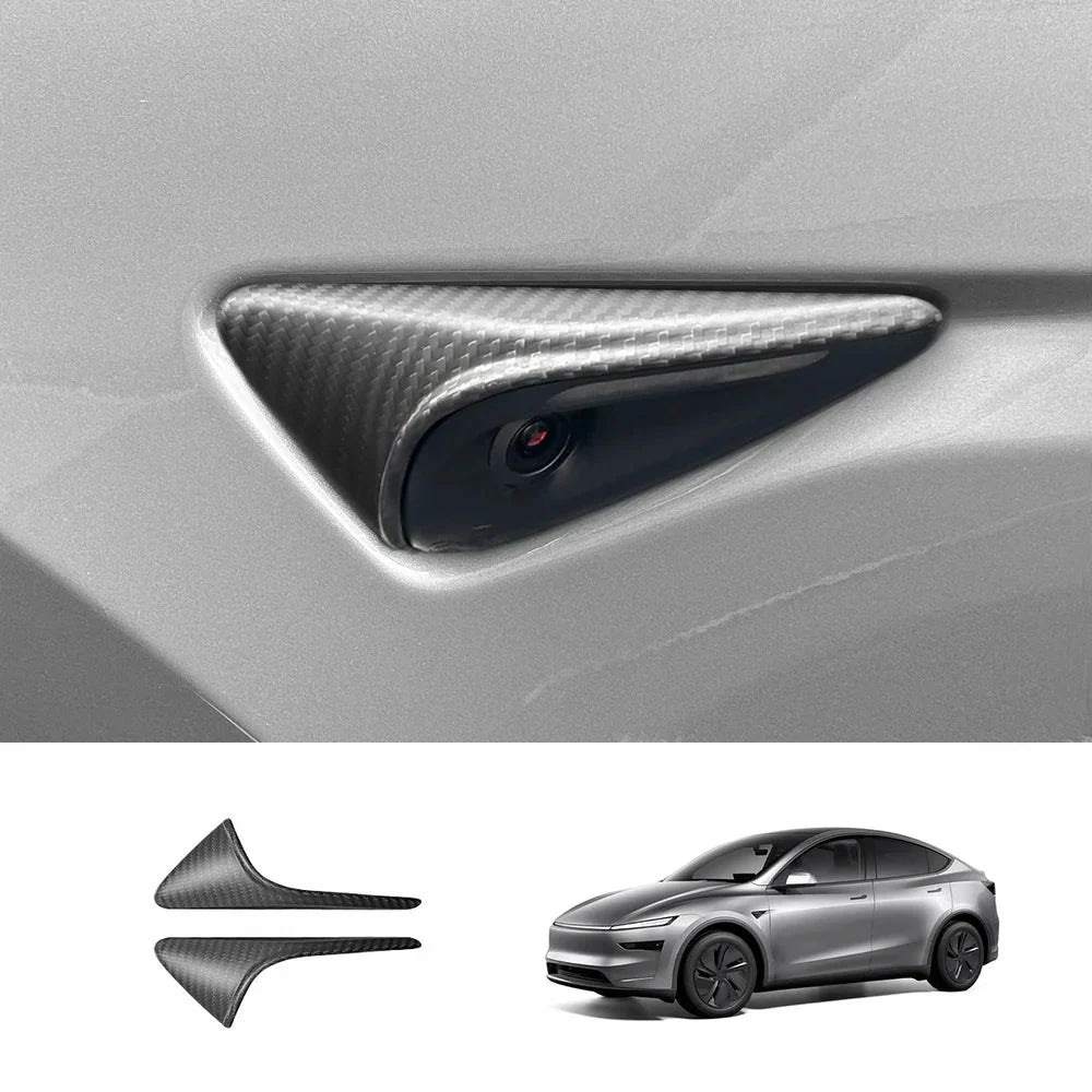 [Real Carbon Fiber] Turn Signal Cover For Model 3/Y (1 Pair)