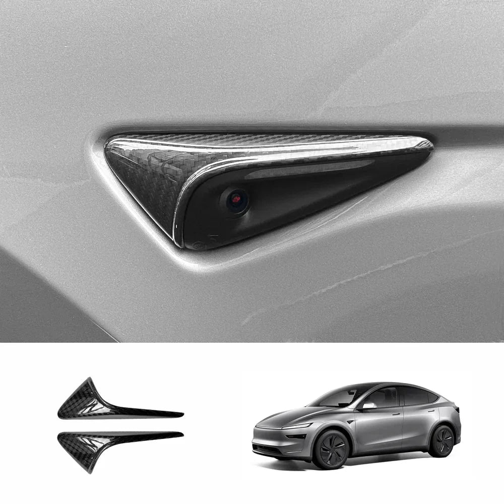 [Real Carbon Fiber] Turn Signal Cover For Model 3/Y (1 Pair)