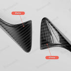 [Real Carbon Fiber] Turn Signal Camera Overlay Covers For Tesla Model 3 Highland (2 Pcs)