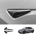 [Real Carbon Fiber] Turn Signal Cover For Model 3/Y (1 Pair)