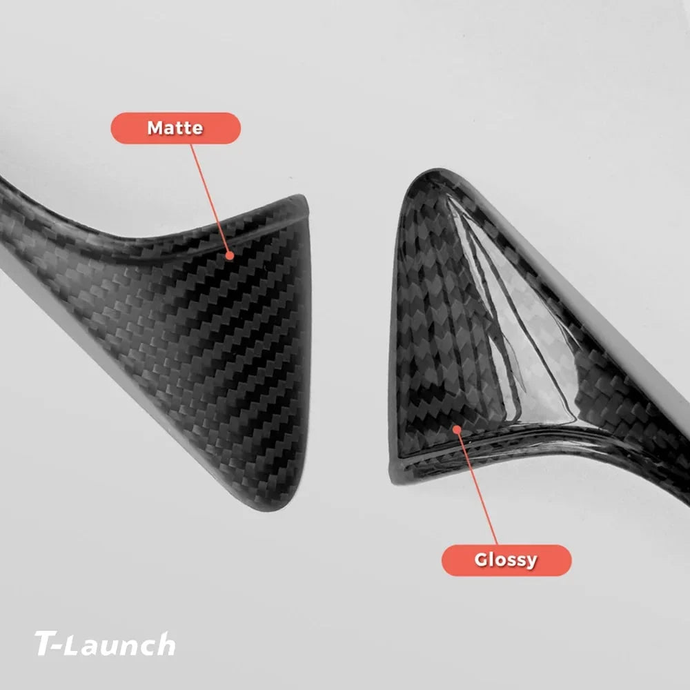 [Real Carbon Fiber] Turn Signal Cover For Model 3/Y (1 Pair)