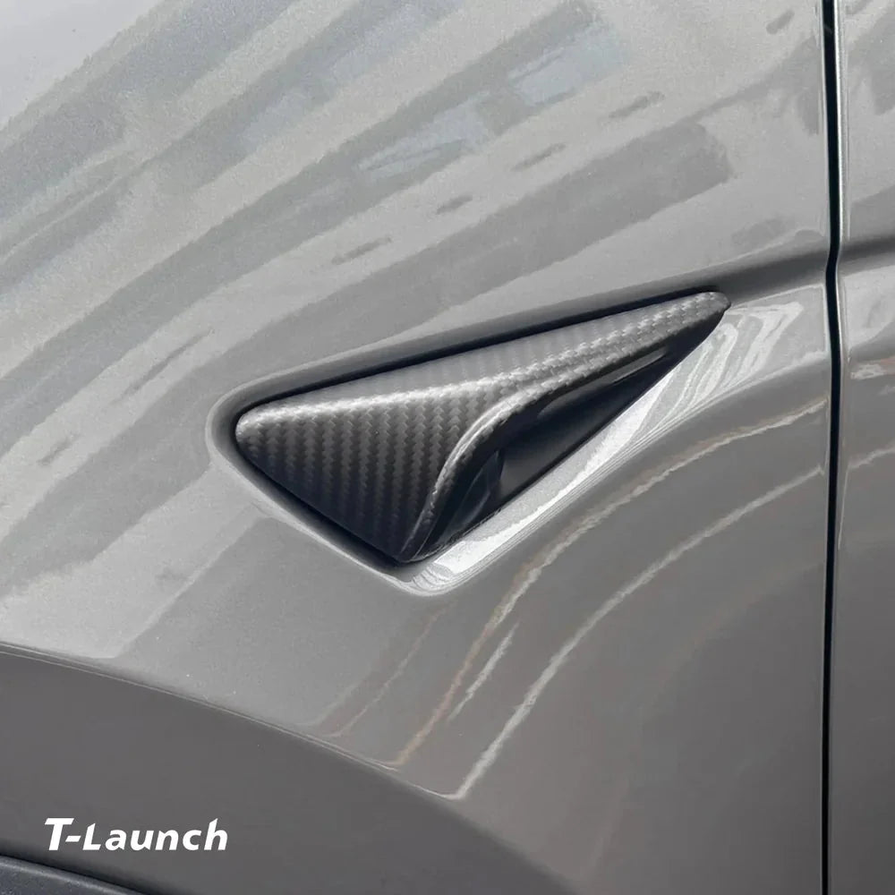 [Real Carbon Fiber] Turn Signal Cover For Model 3/Y (1 Pair)