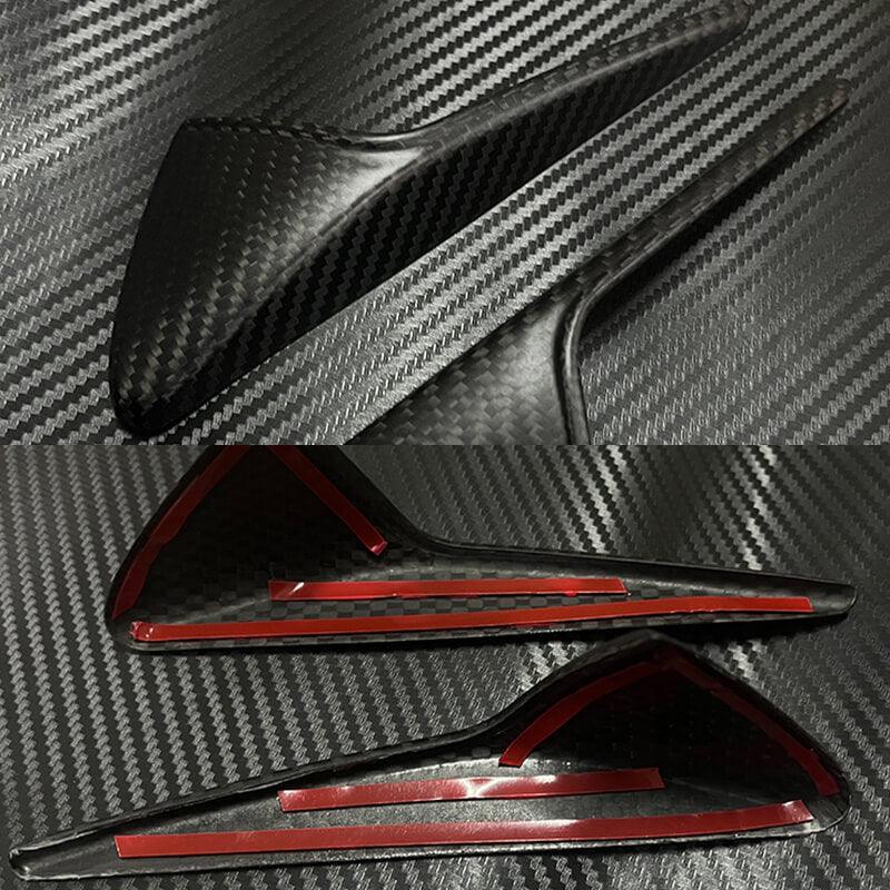 [Real Carbon Fiber] Turn Signal Cover For Model 3/Y (1 Pair)