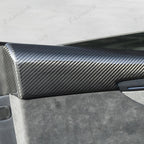 [Real Carbon Fiber] Upper Door Panel Trim Overlay Covers for Tesla Model Y Juniper 2025+