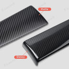 [Real Carbon Fiber] Door Trim Cover For Tesla Model X 2021+