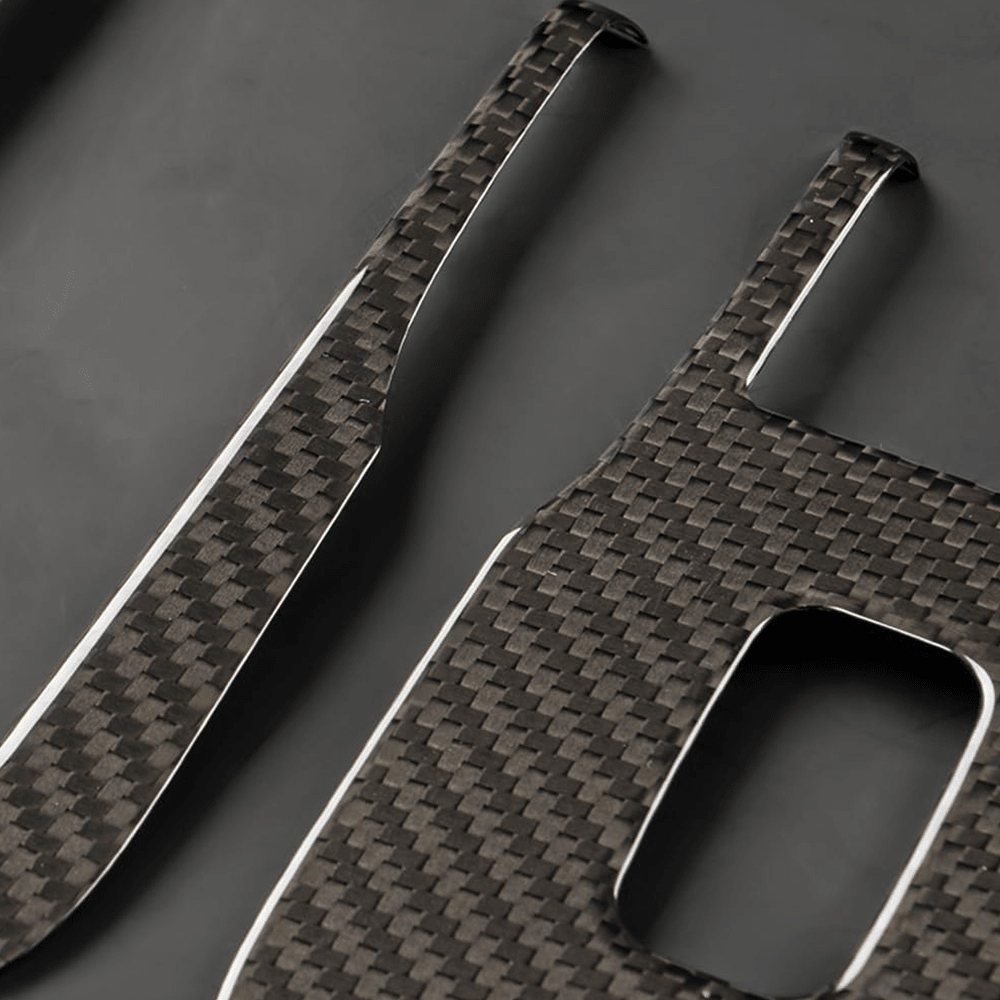 [Real Carbon Fiber] Window Lift Button Trim Switch Covers (10 PCS) for Tesla Model 3 Highland 2024+