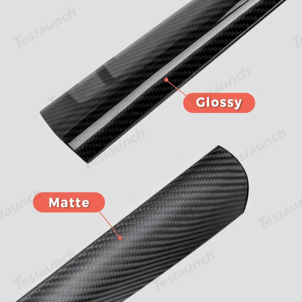 [Real Carbon Fiber] Wireless Charging Area Trim for Tesla Model Y Juniper 2025+
