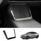 [Real Carbon Fiber] Wireless Charging Area Trim for Tesla Model Y Juniper 2025+
