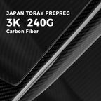 [Real Carbon Fiber] Wireless Charging Area Trim for Tesla Model Y Juniper 2025+