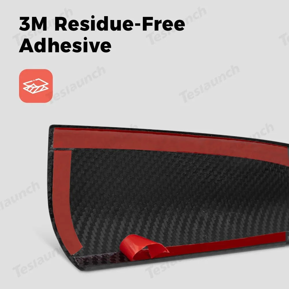 [Real Carbon Fiber] Wireless Charging Area Trim for Tesla Model Y Juniper 2025+