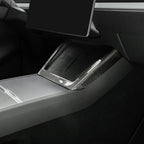 [Real Carbon Fiber] Wireless Charging Area Trim for Tesla Model Y Juniper 2025+
