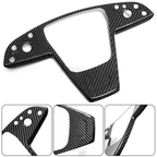[Real Carbon Fiber] Yoke Steering Wheel Cover Overlay Plate Panel For Model S/X (2021+)