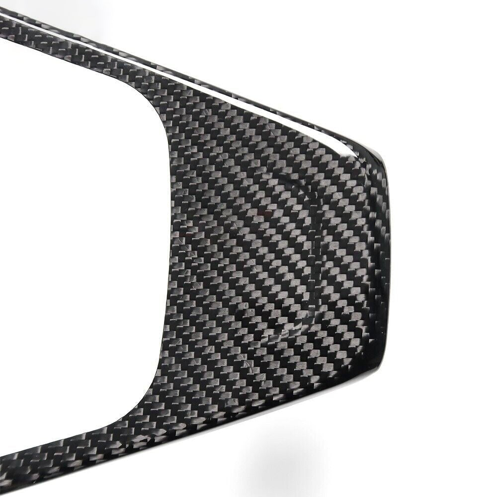 [Real Carbon Fiber] Yoke Steering Wheel Cover Overlay Plate Panel For Model S/X (2021+)