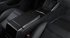 Real Dry Carbon Fiber Center Console Combo Side Panel & Charging Pad Overlay for Model 3 Highland & New Model Y