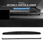 Miroken Real Dry Carbon Fiber Dashboard Cover Overlay for Model 3 Highland / Model Y Juniper