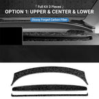 Miroken Real Dry Carbon Fiber Dashboard Cover Overlay for Model 3 Highland / Model Y Juniper
