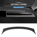 Miroken Real Dry Carbon Fiber Dashboard Cover Overlay for Model 3 Highland / Model Y Juniper