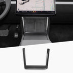 Real Dry Carbon Fiber Wireless Charging Frame for New Model Y & Model 3 Highland