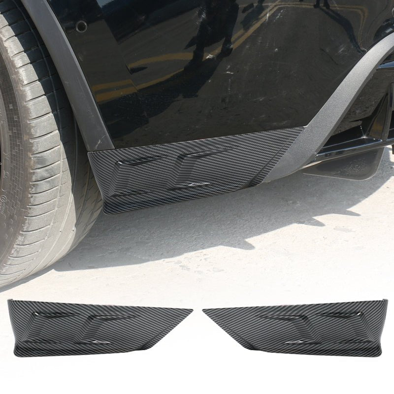 Rear Bumper Lip Spoiler Side Splitter for Tesla 2020-2024 Model Y