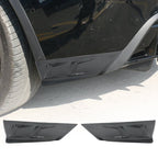 Rear Bumper Lip Spoiler Side Splitter for Tesla 2020-2024 Model Y