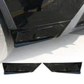 Rear Bumper Lip Spoiler Side Splitter for Tesla 2020-2024 Model Y