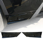 Rear Bumper Lip Spoiler Side Splitter for Tesla 2020-2024 Model Y