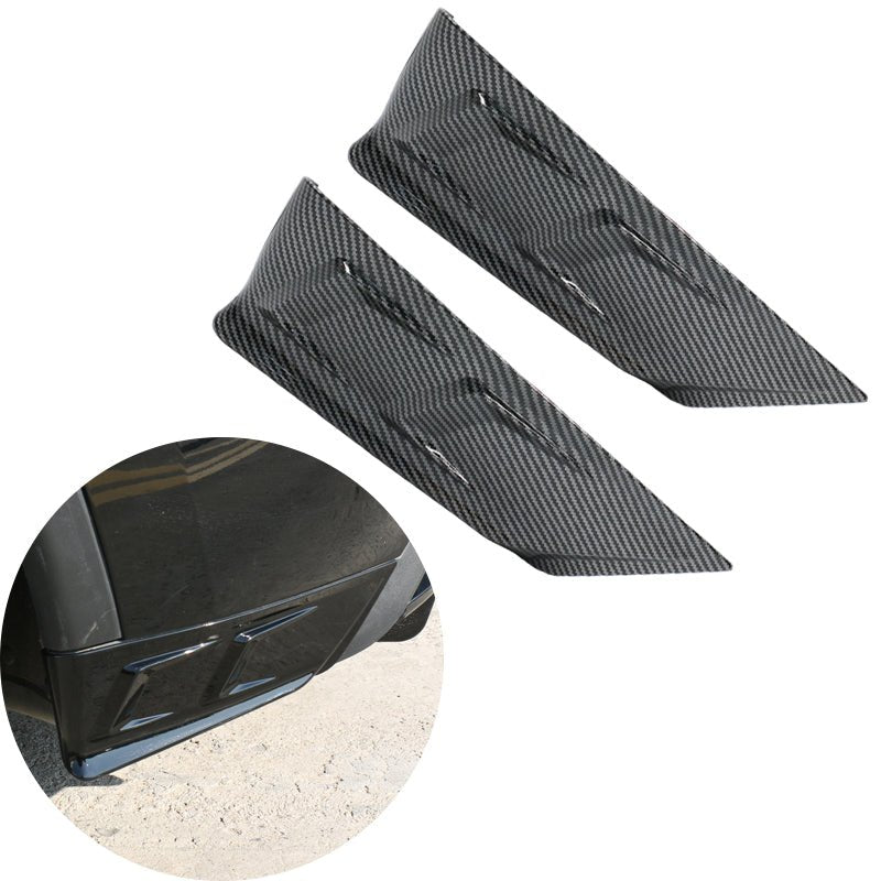 Rear Bumper Lip Spoiler Side Splitter for Tesla 2020-2024 Model Y
