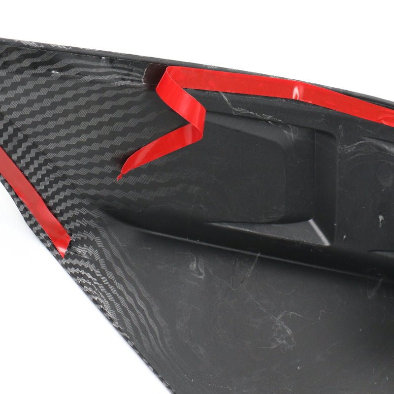 Rear Bumper Lip Spoiler Side Splitter for Tesla 2020-2024 Model Y