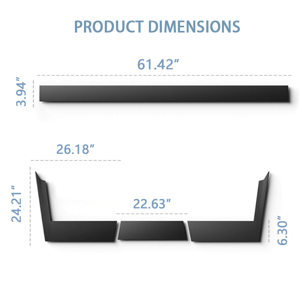 Rear Bumper & Tailgate Protectors for Cybertruck
