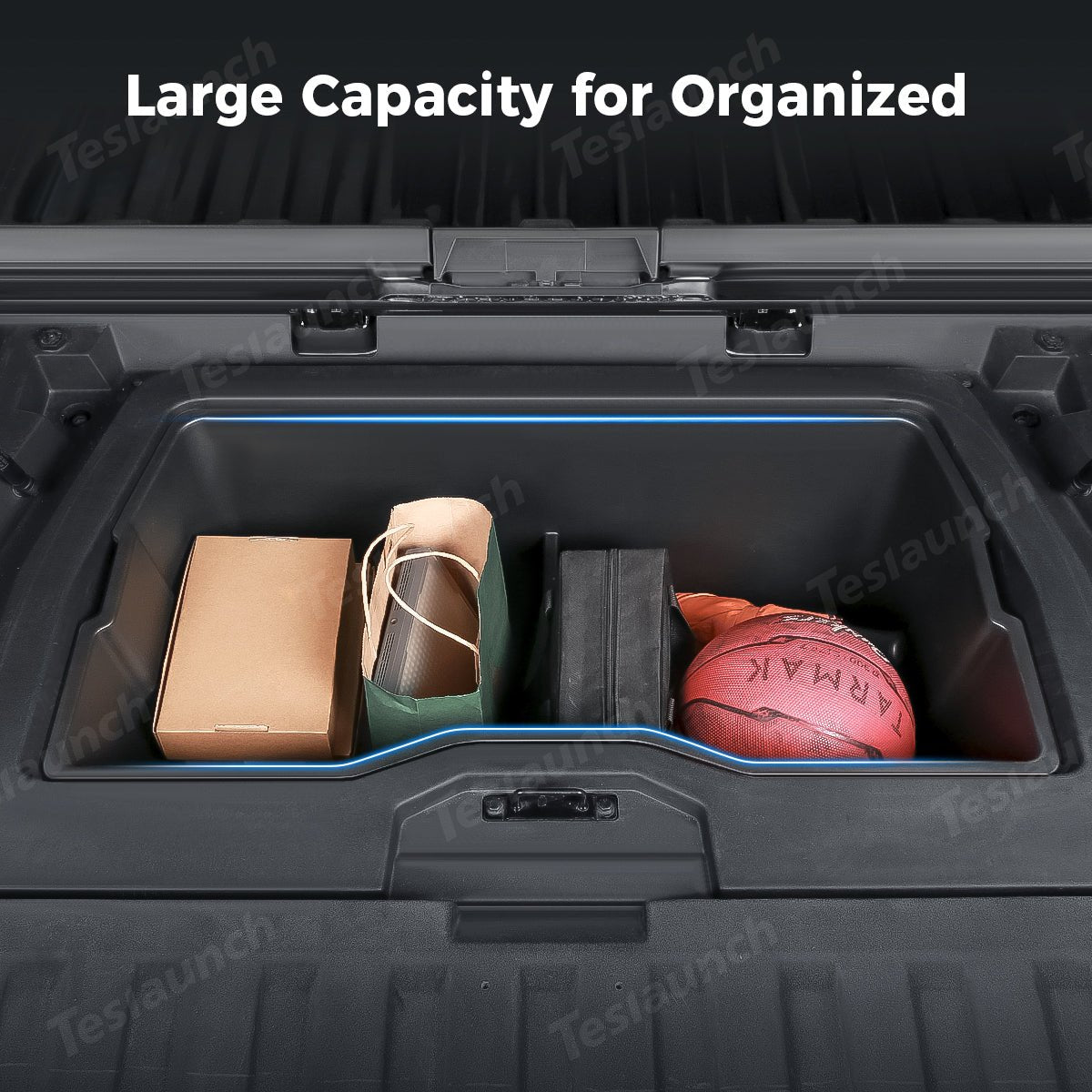 Rear Cargo Lower Trunk Portable Storage Box for Cybertruck