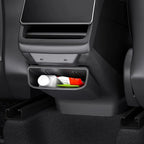 Rear Center Console Kick Guard & Storage Box for Tesla Model Y Juniper 2025+ / Model 3 Highland 2024+
