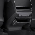 Rear Center Console Kick Guard & Storage Box for Tesla Model Y Juniper 2025+ / Model 3 Highland 2024+