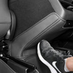 Rear Console Air Vent Guard – Napa Leather Kick Protection for Tesla Model Y Juniper 2025+