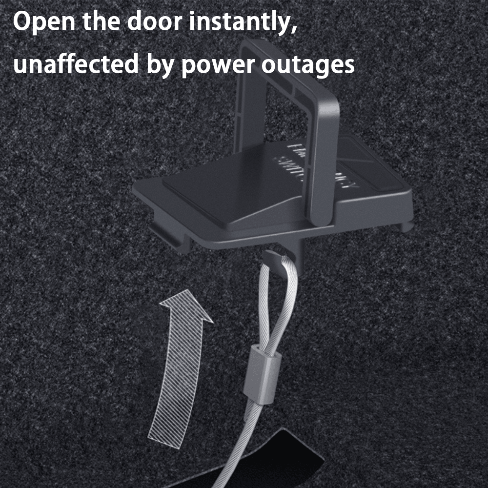 Rear Door Emergency Unlock Puller Switch (2PCS) for Tesla Model 3 Highland 2024+