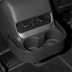 Rear Exhaust Cup Holder Storage Box for Tesla Model 3 (2017-2023) / Model Y (2020-2024)